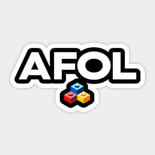 AFOL Adult Building Sticker